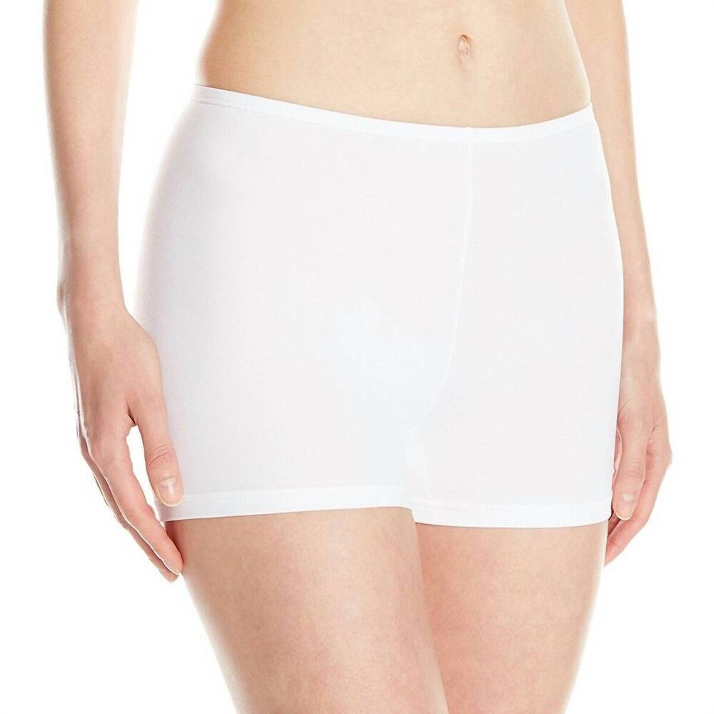 NEW ELITA silk magic boy leg brief panty in porcelain